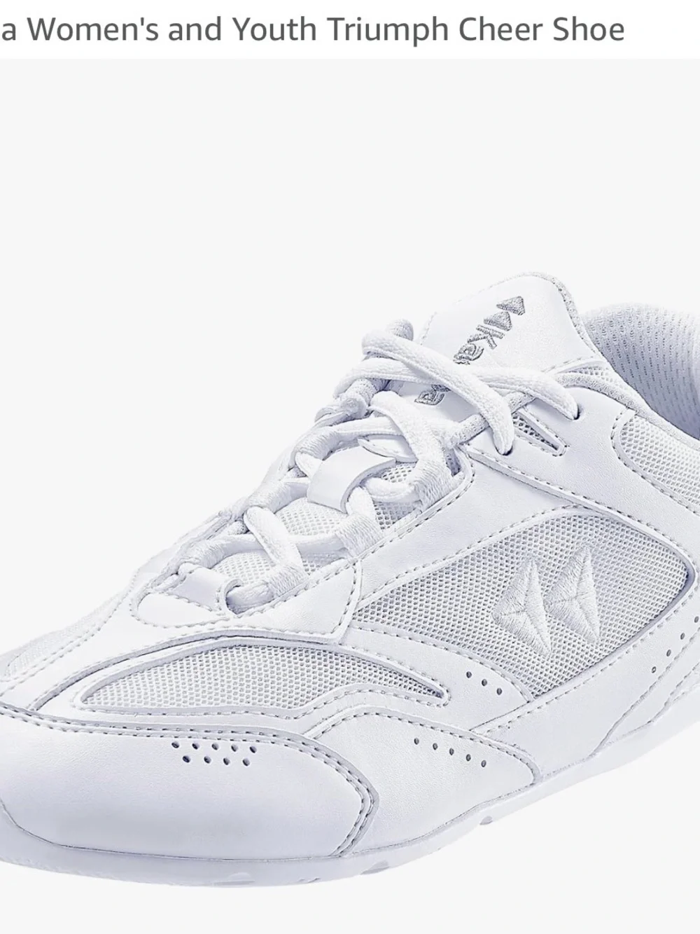 Women’s White Athletic Sneakers with Supportive Mesh Upper
